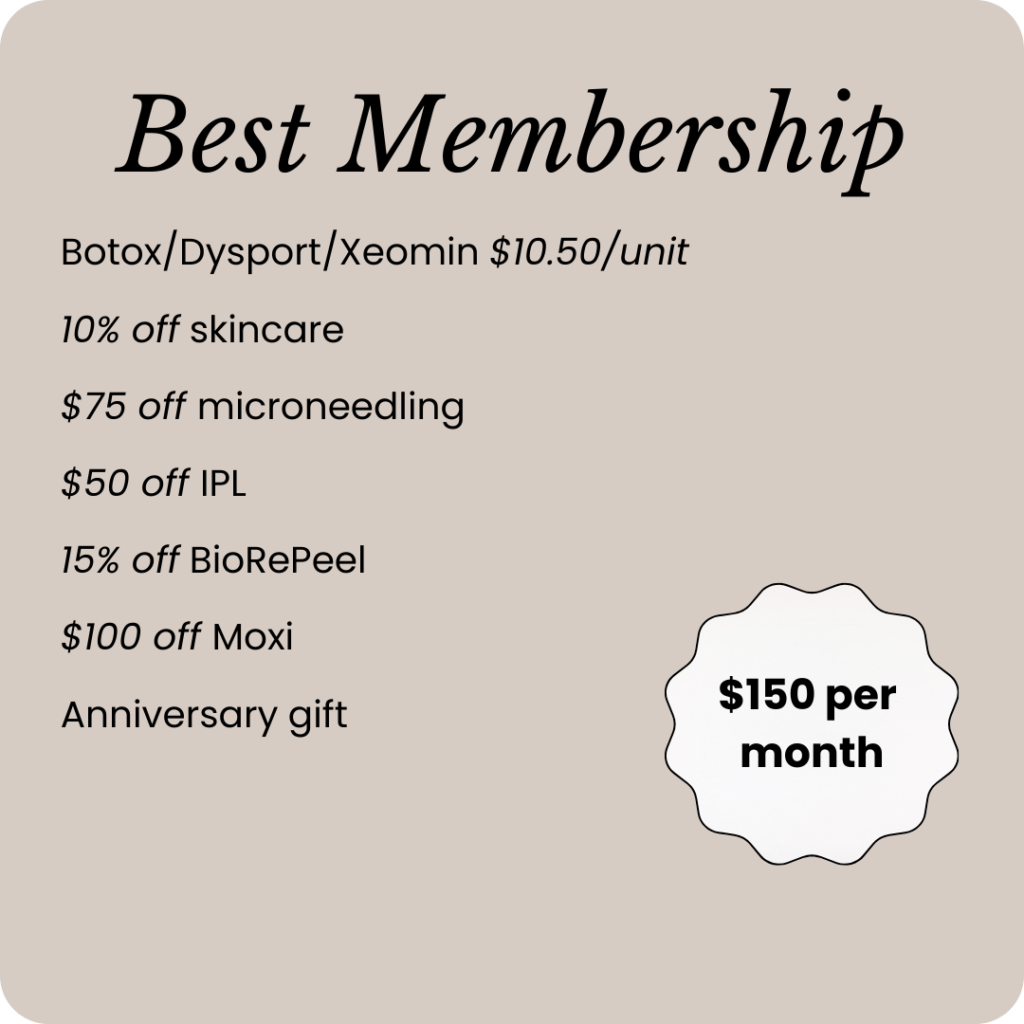 Sunday Skin Aesthetics membership