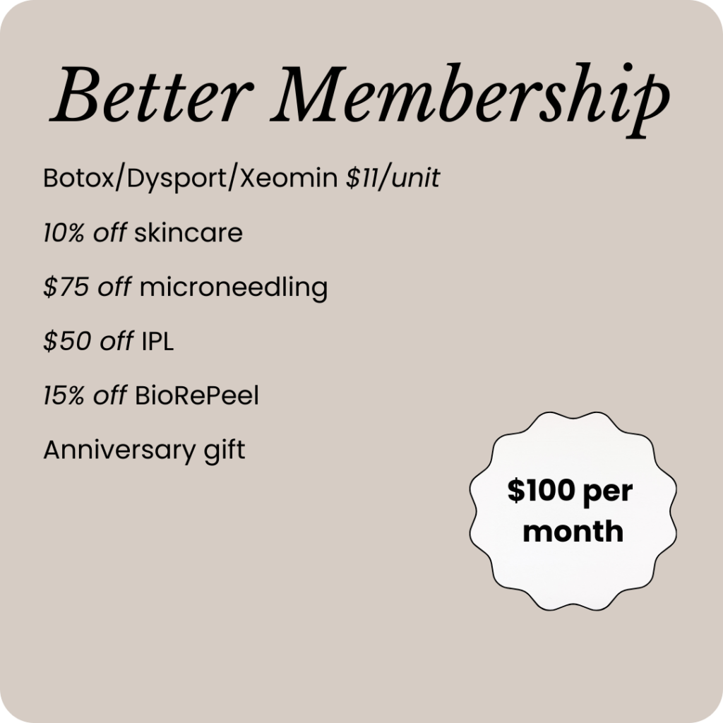 Sunday Skin Aesthetics membership